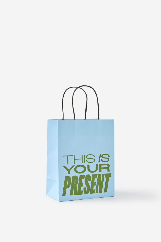 Gift Bag Small, BLUE SKIES THIS IS YOUR GIFT