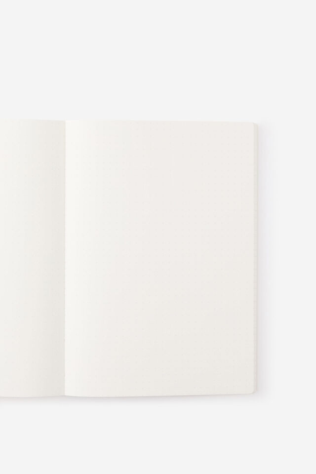 Metro B5 Soft Dot Notebook, Ditsy Pansy Midnight Ink