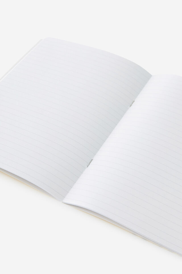 A5 Stapled Notebook, LIMONCELLO