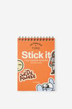 Premium Stick It Sticker Book, LCN DOO DOODLE BOY COLOURED - alternate image 1