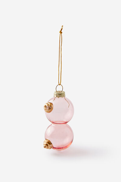 Shaped Glass Ornament, BAUBLES