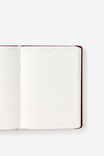 2026 B6 Daily Hard Metro Diary, Cabernet - alternate image 2