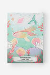 Large Watercolour Paint Pad, AQUAMARINE - alternate image 1