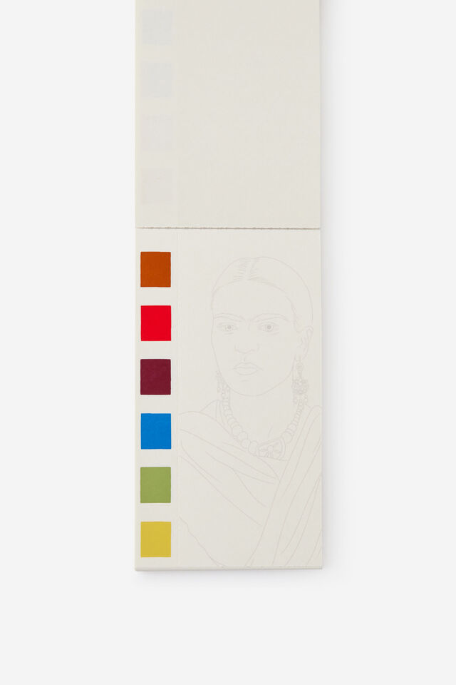 Lcn Mini Watercolour Paint Pad, LCN FRK FRIDA KAHLO