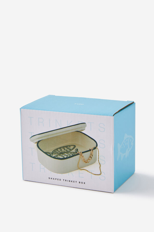 Ceramic Trinket Box, O-FISH-ALLY YOURS