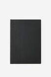 A5 Soft Cover Dot Notebook, BLACK - alternate image 1