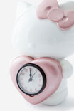 Collab Desk Clock, LCN SAN HELLO KITTY HEART - alternate image 2