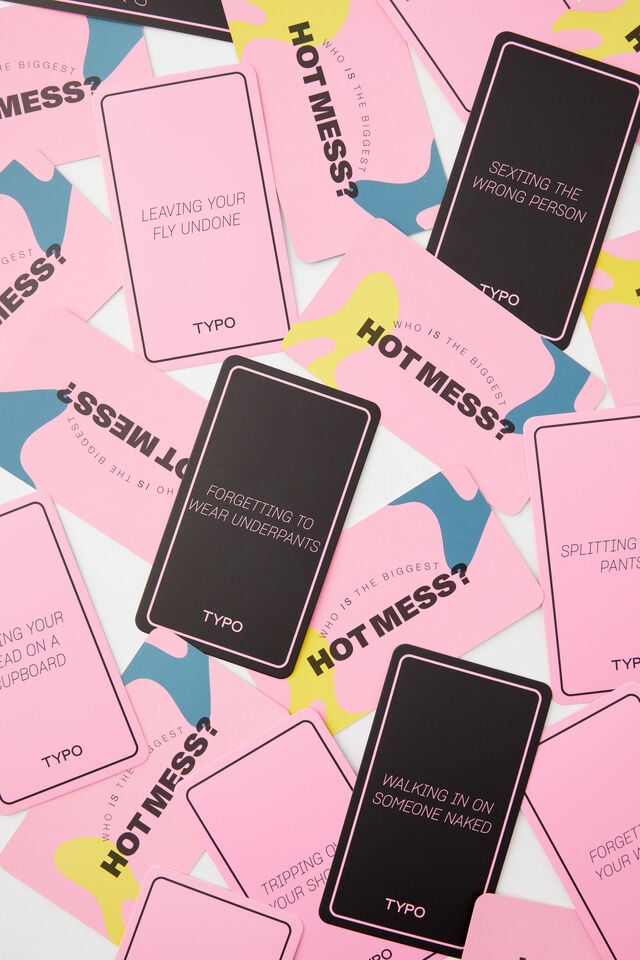 Oversized Table Card Games, BIGGEST HOT MESS