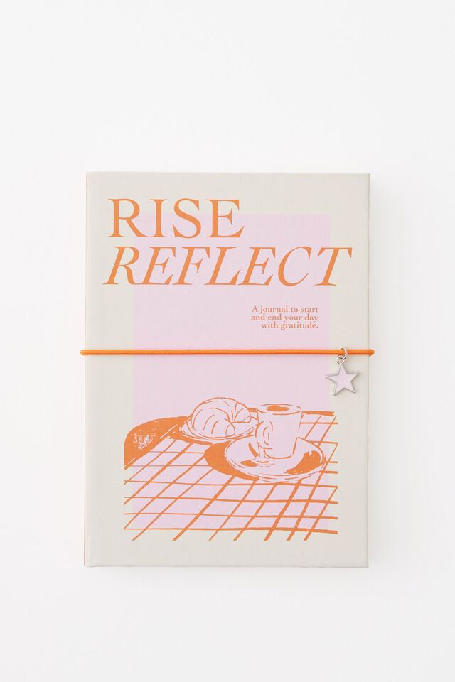 B6 Activity Journal, RISE REFLECT AFFIRMATIONS