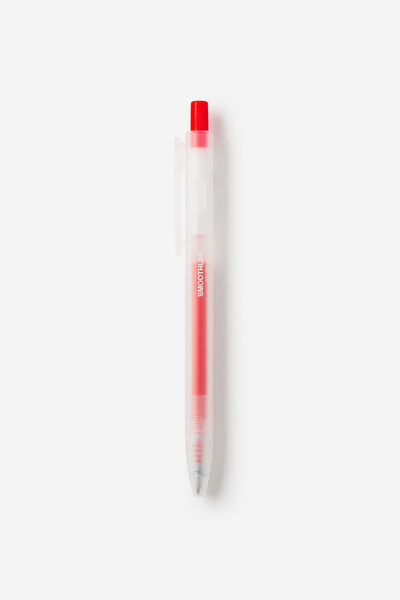 Smoothline Gel Pen, RED