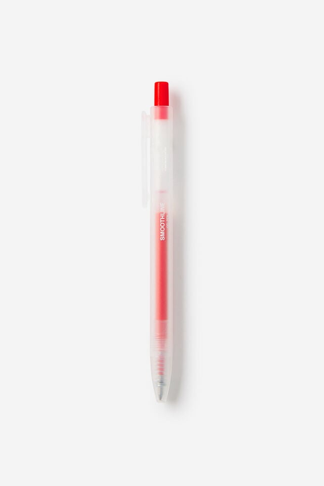 Smoothline Gel Pen, RED