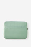 Personalised Pro 14 Inch Laptop Case, TYPO GREEN - alternate image 3