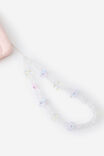 Carried Away Phone Charm Strap, FLORAL / PURPLE - alternate image 2