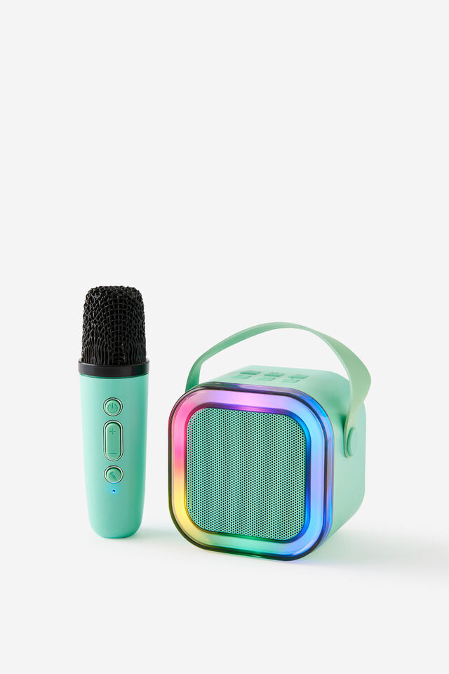 LED Karaoke Speaker, JELLY MINT