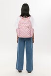 Mode Backpack, STRAWBERRY MILK RETRO FLORAL DITSY - example image 2