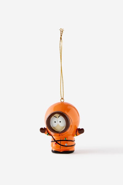 Collab Resin Christmas Ornament, LCN NIC SOUTH PARK KENNY IN LIGHTS