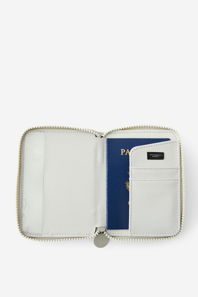 Personalised Traveller Passport Holder, CONCRETE