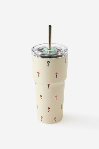 Smoothie Cup 600Ml, DITSY DO FLORAL