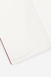 Personalised Metro B5 Hard Lined Notebook, Cabernet - alternate image 4