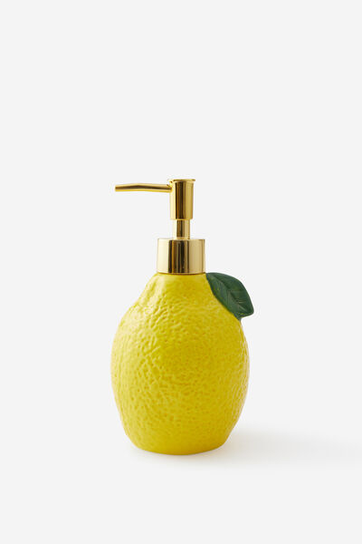 Shaped Soap Dispenser, LEMON