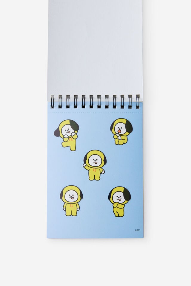 Premium Stick It Sticker Book, LCN BT21 MULTI BLACK