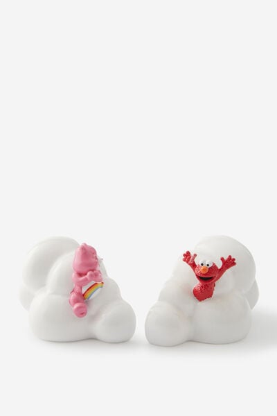 Collab Bookends, LCN CST CBxSS ELMO CHEER BEAR