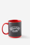 Collab Heat Sensitive Mug, LCN NET STRANGER THINGS HELLFIRE CLUB - alternate image 3