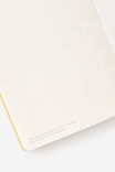 Metro B5 Hard Lined Notebook, Limoncello - alternate image 4