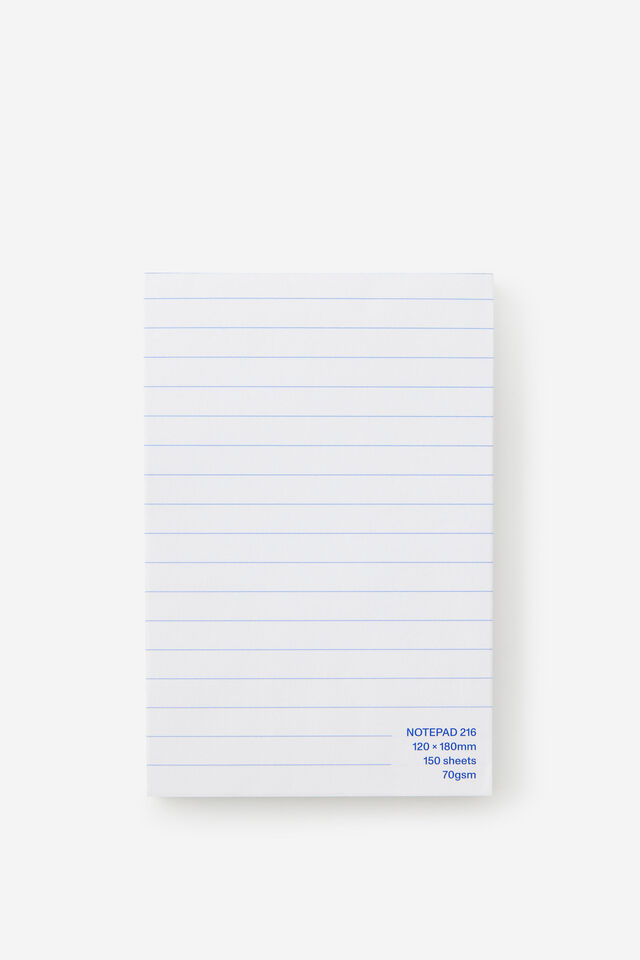 Notepad 216, BERRY BLUE