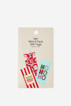 Assorted Mini Gift Tag 6Pk, VINTAGE CHRISTMAS - example image 2