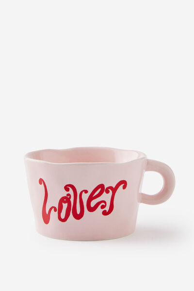 Novelty Shaped Mug, LOVER