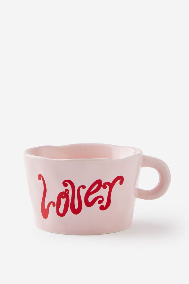 Novelty Shaped Mug, LOVER