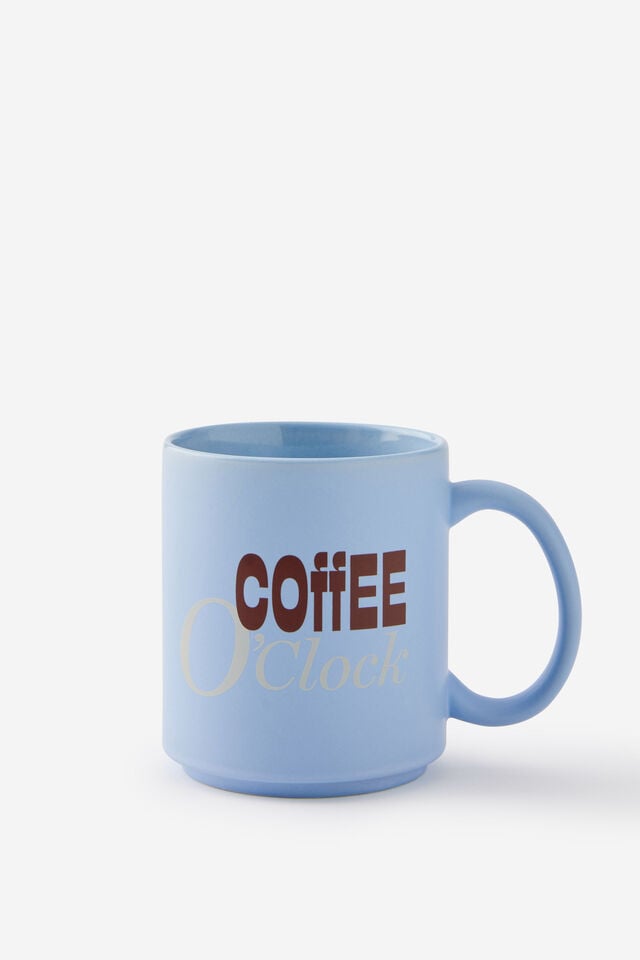 Daily Mug, COFFEE O CLOCK