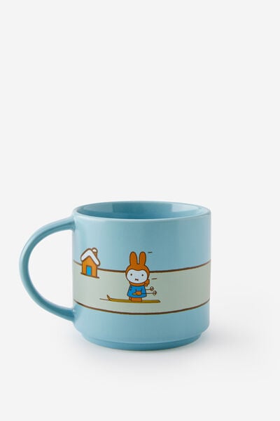 Collector Christmas Everyday Mug, LCN MIF MIFFY SKIING