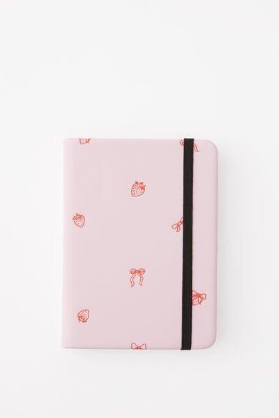 A6 Premium Buffalo Journal, PINK STRAWBERRY