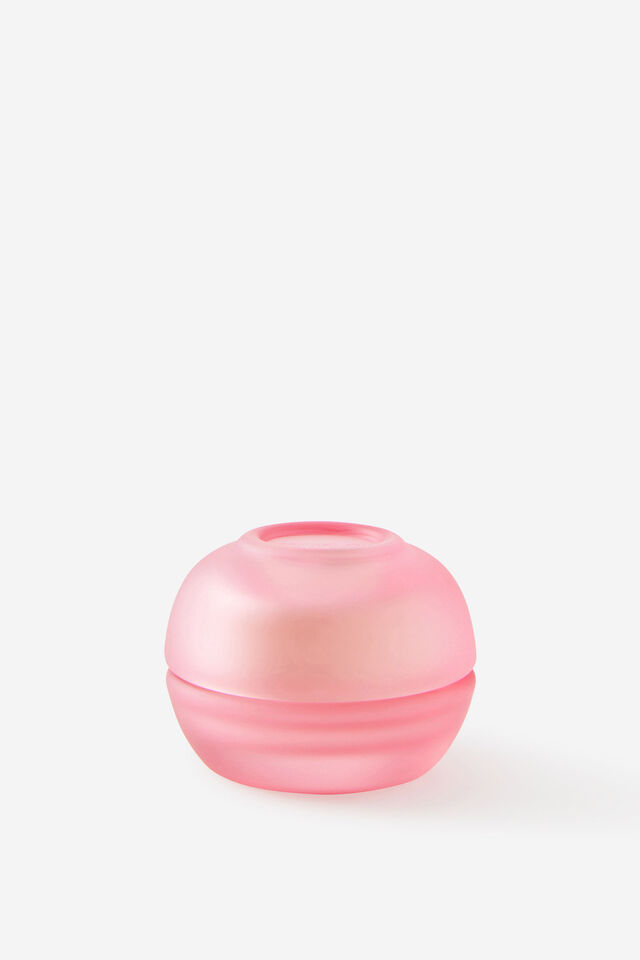 Mini Stackers Glass Tea Light Candle, PETAL DRIFT PINK SMOOTH