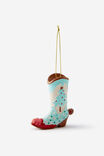 CHRISTMAS COWBOY BOOT