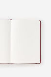 Metro A5 Hard Dot Notebook, Cabernet - alternate image 2