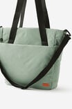 Metro Tote, TYPO GREEN - alternate image 2