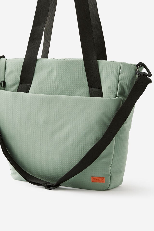 Metro Tote, TYPO GREEN