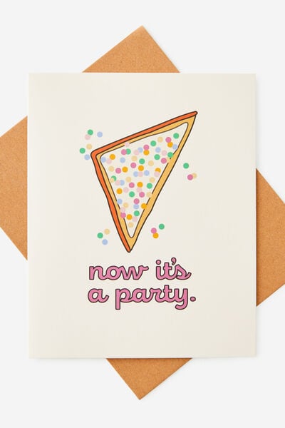 Regional Generic Card 2.0, RG AUS NOW IT S A PARTY