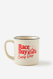 Boxed Ceramel Mug, RACE DAY EVERY DAY - example image 3