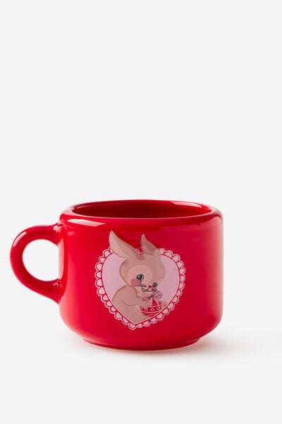 Christmas Peekaboo Mug, VINTAGE RABBIT