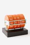 Desk Scaping Perpetual Calendar, BLACK - example image 1