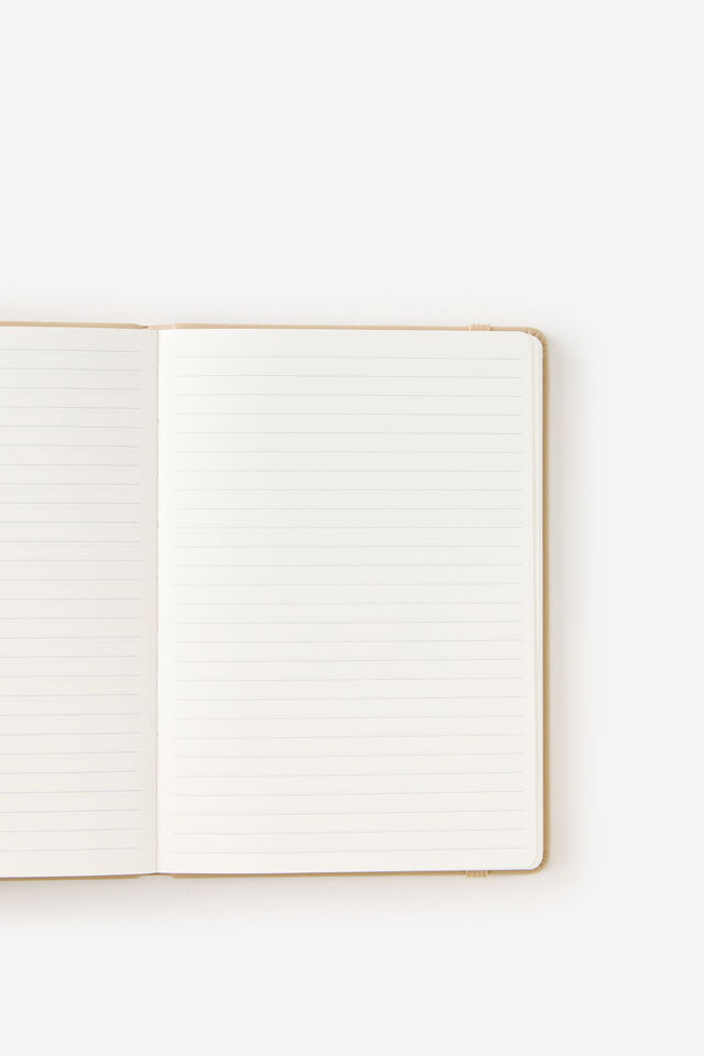 Metro B6 Hard Lined Notebook, Chai