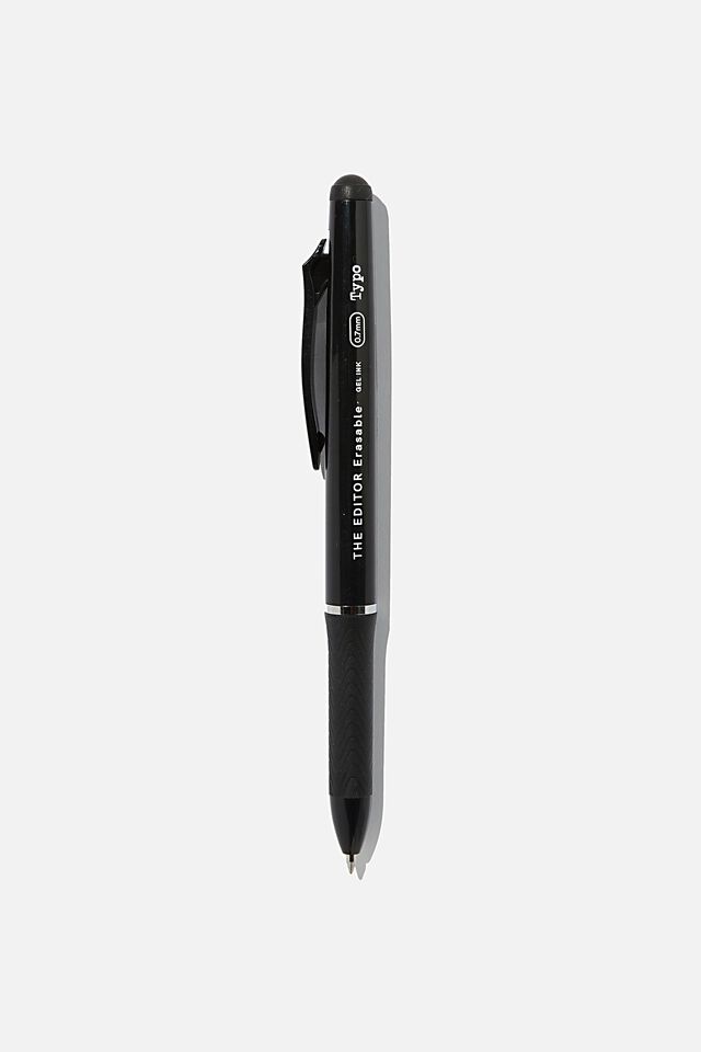 Wipeout Gel Pen, BLACK