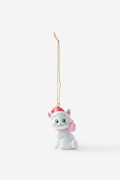 Collab Resin Christmas Ornament, LCN DIS THE ARISTOCATS MARIE