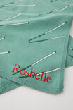 Personalised Patterned Throw, SUSHI - alternate image 5
