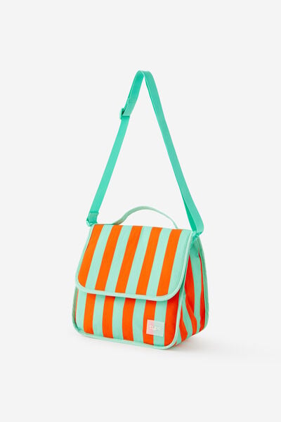 Mode Lunch Bag, SUMMER STRIPE ORANGE MINT