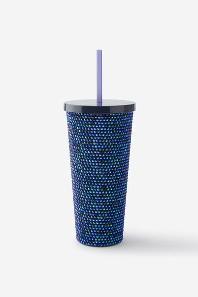 Bling It On Smoothie Cup, MIDNIGHT INK